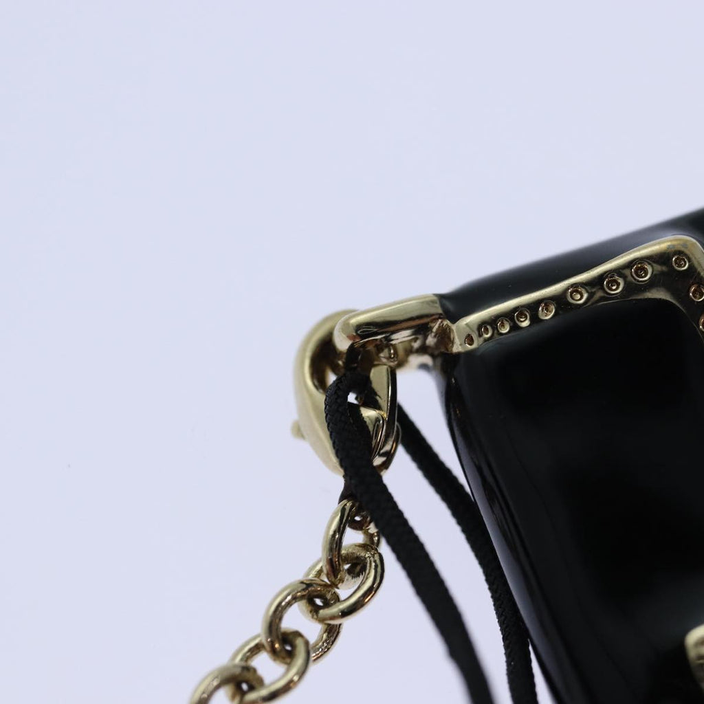 FENDI Mamma Baguette Motif Charm Blackki4706