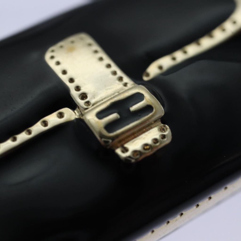 FENDI Mamma Baguette Motif Charm Blackki4706