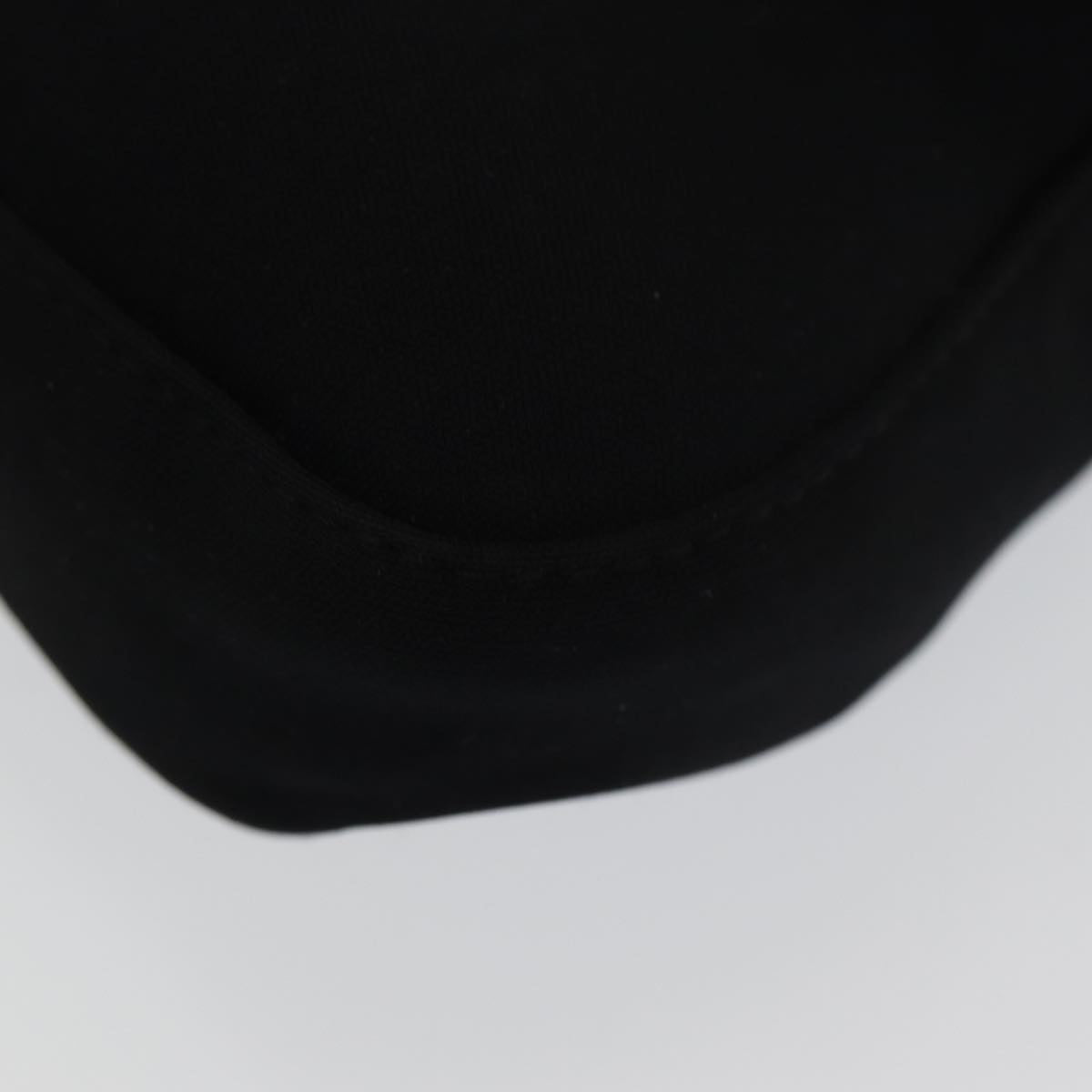 FENDI Mamma Baguette Shoulder Bag Nylon Black Silverki4707