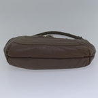 FENDI Zucca Shoulder Bag Leather Beigeki4903