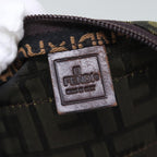 FENDI Zucca Canvas Boston Bag Brownki4919