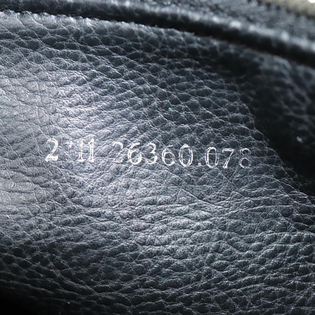 FENDI Zucca Canvas Pouch Brown Black goldki4972