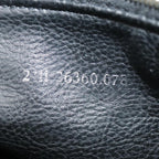 FENDI Zucca Canvas Pouch Brown Black goldki4972