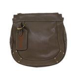 Chloe Shoulder Bag Leather Brown kk255