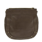 Chloe Shoulder Bag Leather Brown kk255