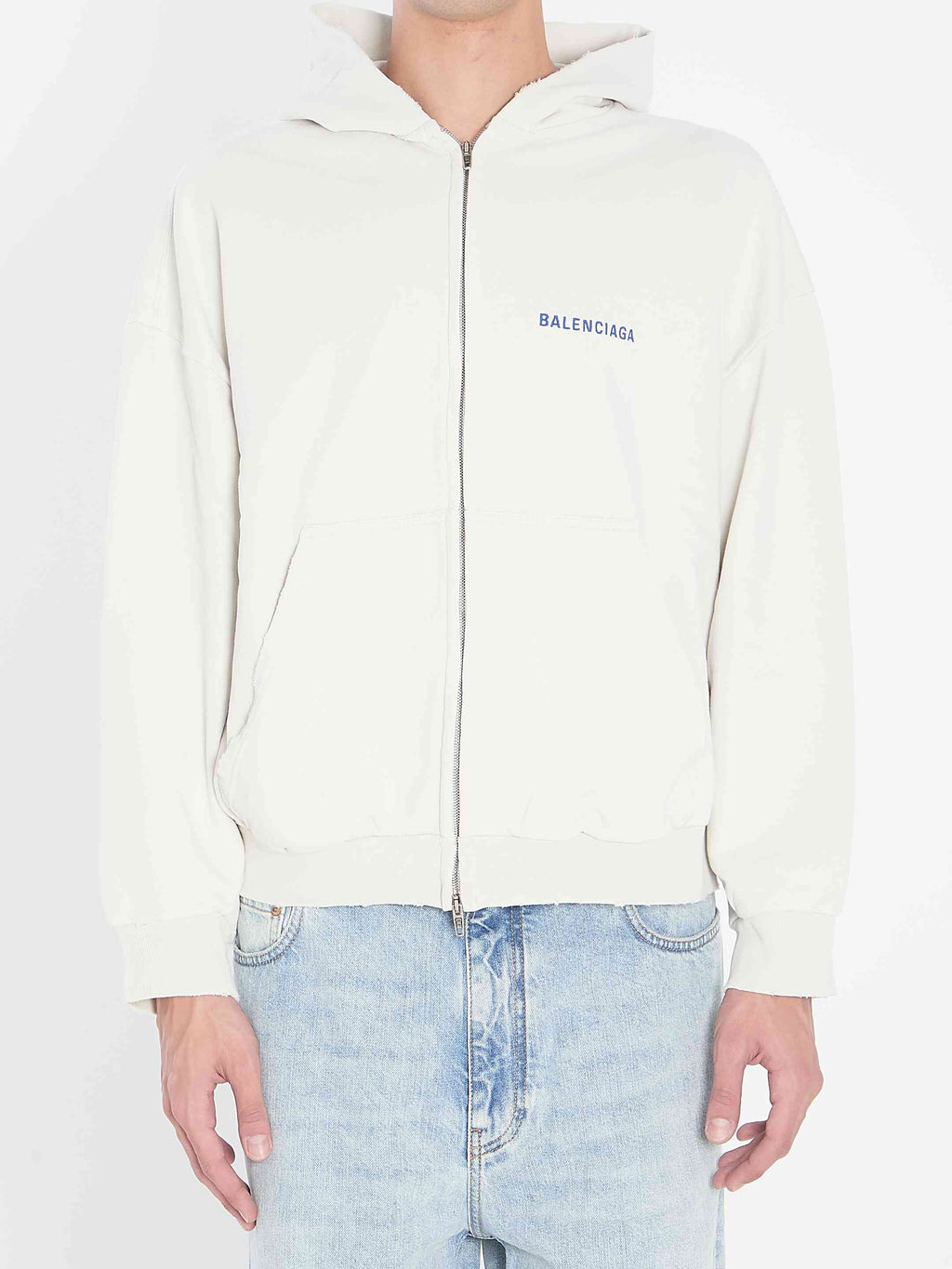 Balenciaga Men Zipped Sweater