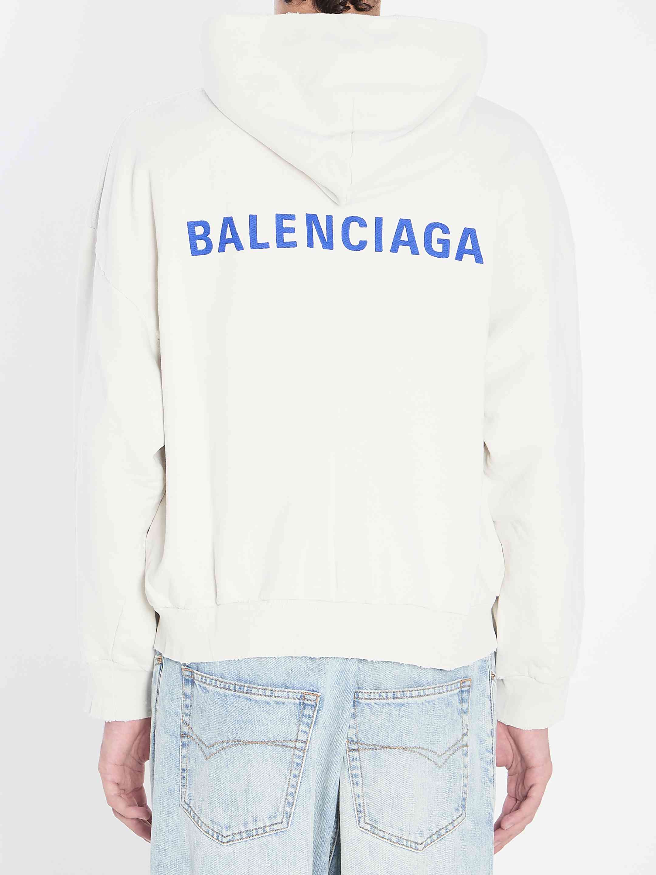 Balenciaga Men Zipped Sweater