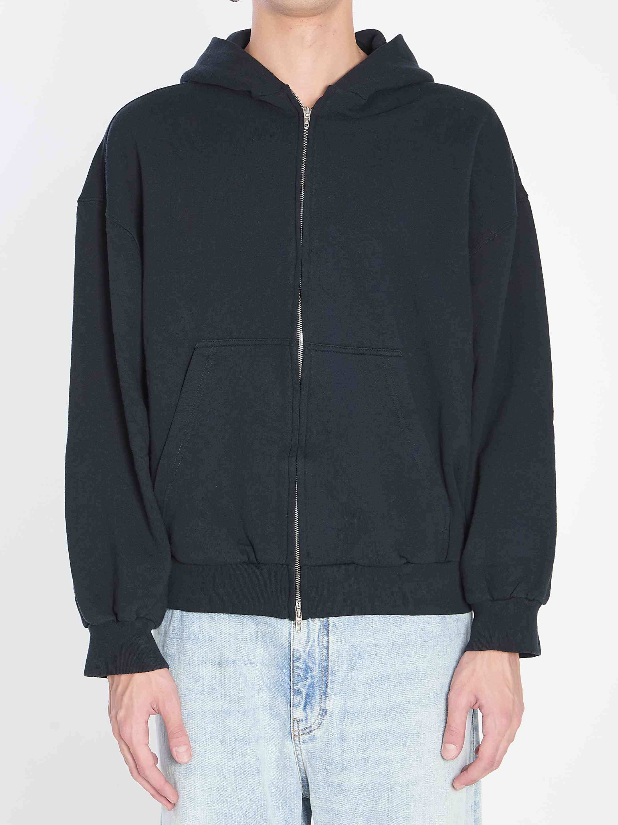 Balenciaga Men Zipped Hoodie