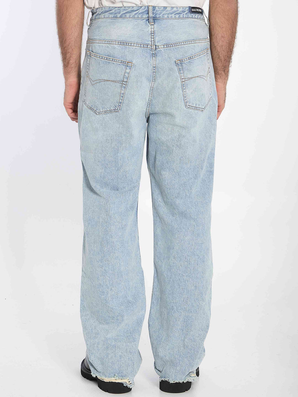 Balenciaga Men Baggy Jeans