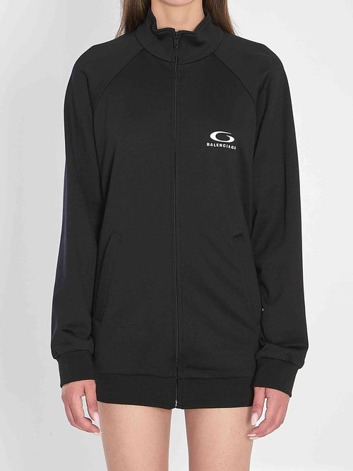 Balenciaga Women Tracksuit Dress With Cut-Out