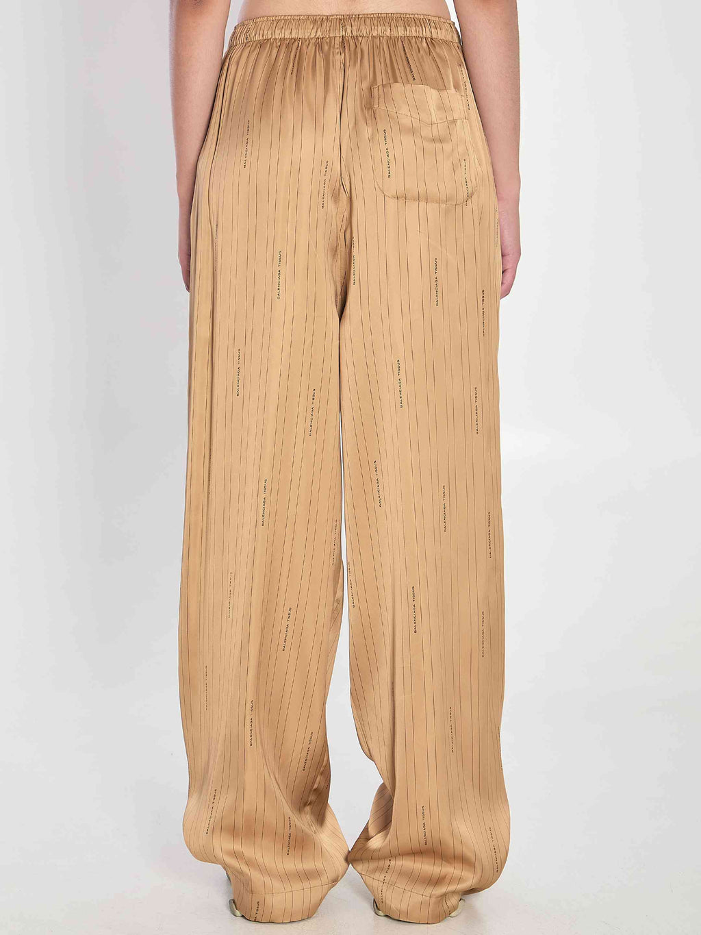 Balenciaga Women Satin Trousers