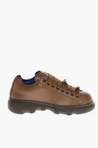 Burberry Leather Ranger Sneakers with Laces