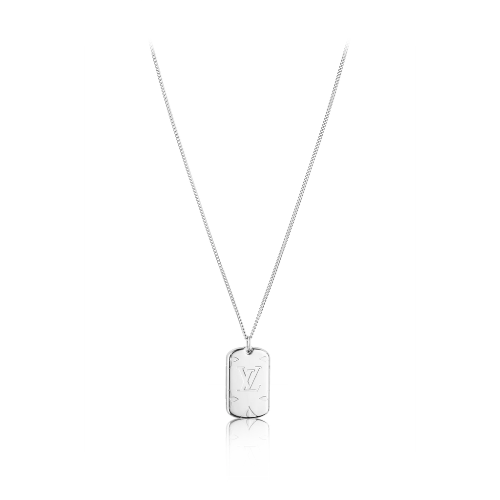 Louis Vuitton MONOGRAM LOCKET NECKLACE DOG TAG