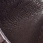 BOTTEGA VENETA Dark Burgundy Intrecciato Leather Card Holder