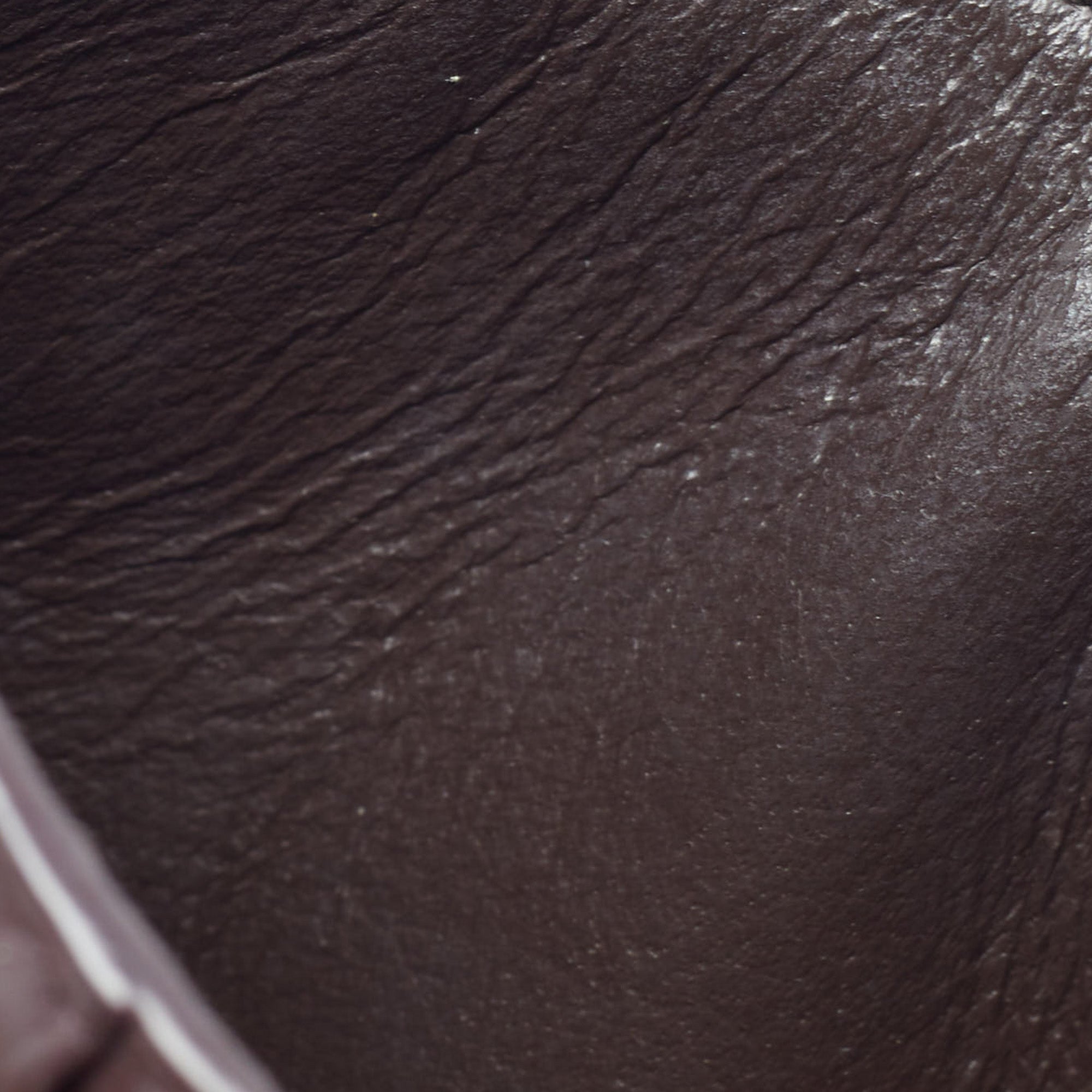 BOTTEGA VENETA Dark Burgundy Intrecciato Leather Card Holder
