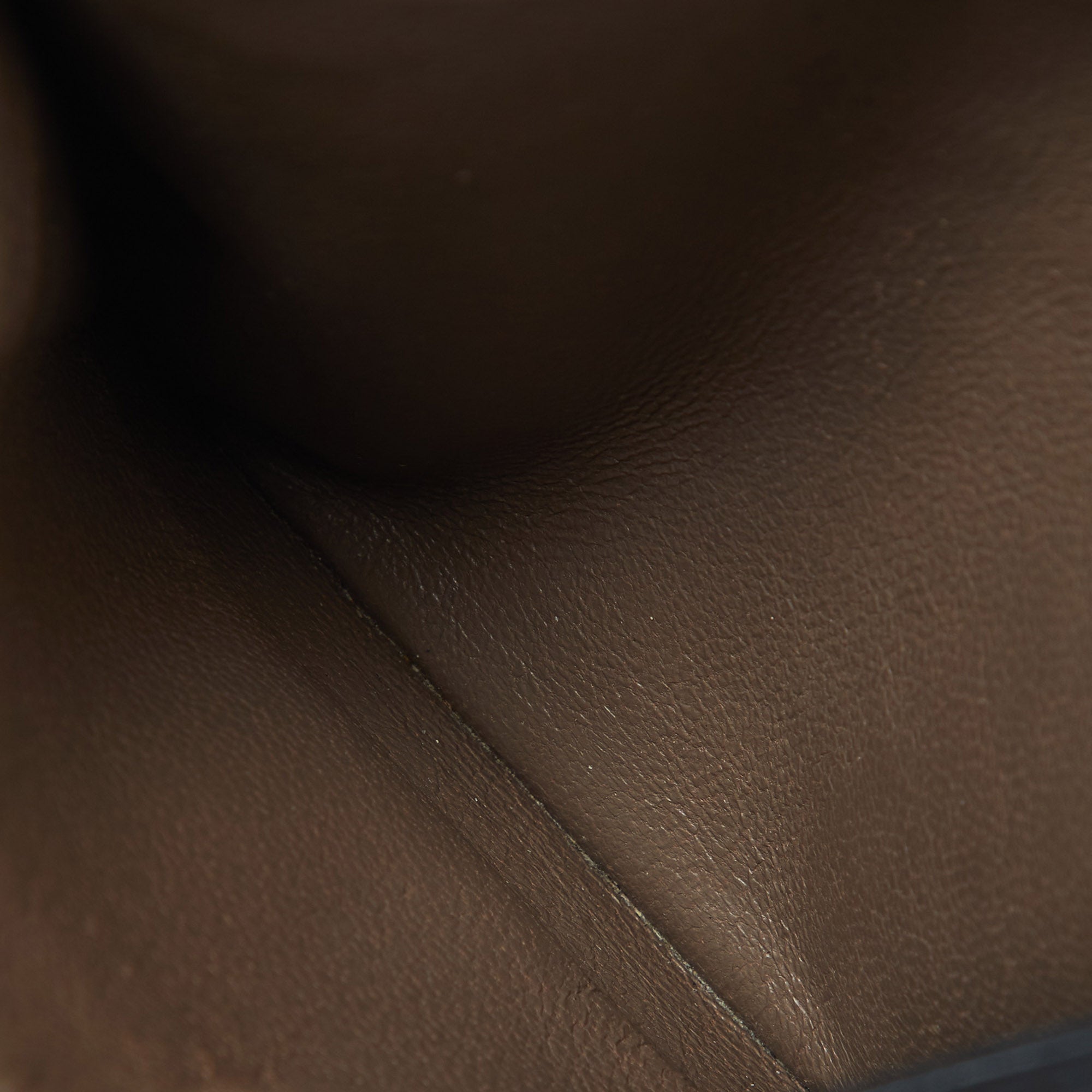BOTTEGA VENETA Dark Blue Intrecciato Leather Zip Card Holder
