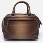 BOTTEGA VENETA Brown Ombre Leather Brera Bowler Bag