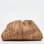 BOTTEGA VENETA Beige Cork Mini The Pouch Bag