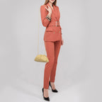 BOTTEGA VENETA Porridge Leather Mini The Pouch Bag