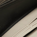 BOTTEGA VENETA Grey Intrecciato Leather Zip Around Wallet