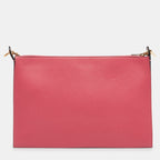 CELINE Tricolor Leather Pocket Envelope Shoulder Bag