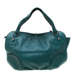 Celine Green Leather Hobo
