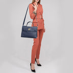 DIOR Blue Leather Medium ever Bag