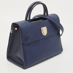 DIOR Blue Leather Medium ever Bag