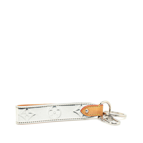 Louis Vuitton Leather LV Mirror Keychain MP3151