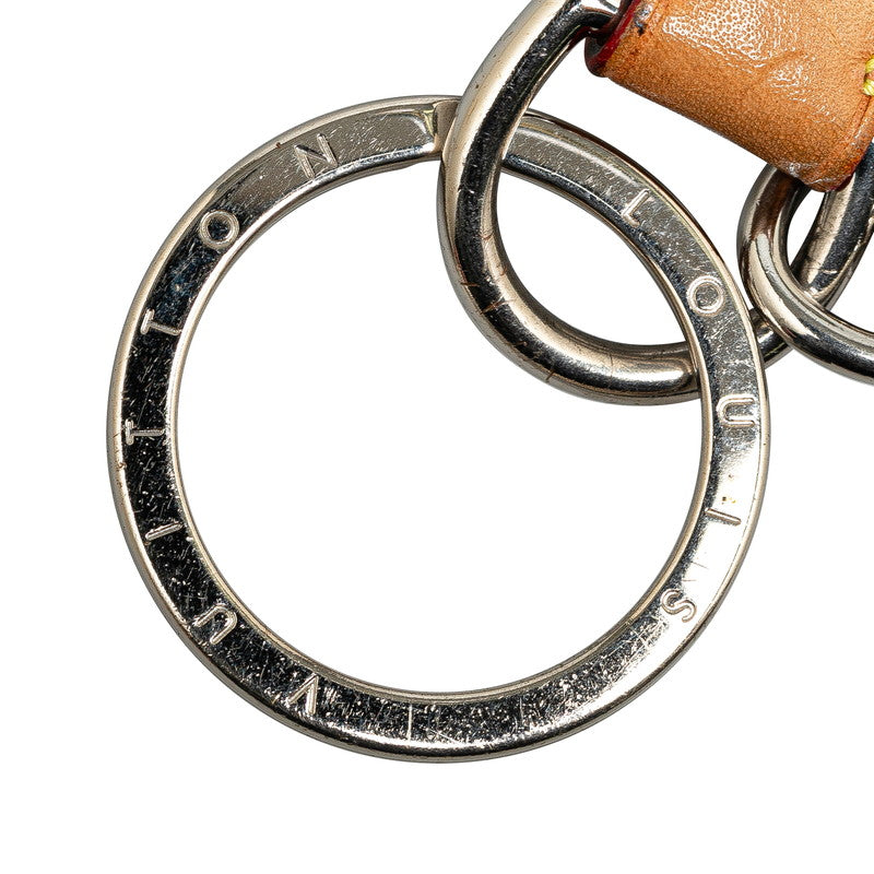 Louis Vuitton Leather LV Mirror Keychain MP3151