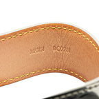Louis Vuitton Leather LV Mirror Keychain MP3151