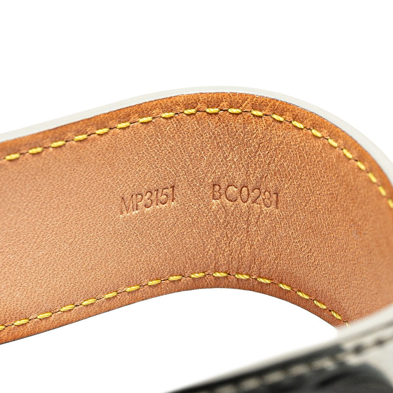 Louis Vuitton Leather LV Mirror Keychain MP3151