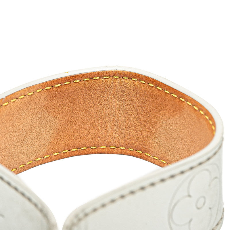 Louis Vuitton Leather LV Mirror Keychain MP3151