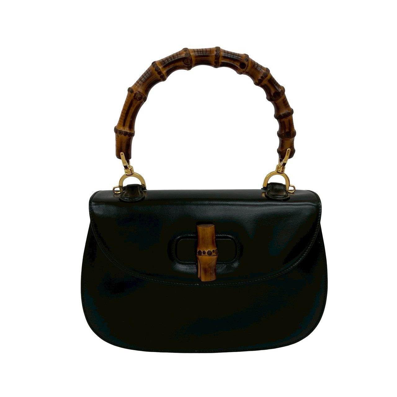 Gucci Bamboo Leather Handbag