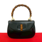 Gucci Bamboo Leather Handbag