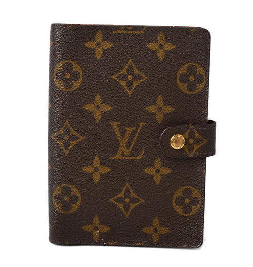 Louis Vuitton Monogram Canvas Agenda PM Notebook Cover R20005