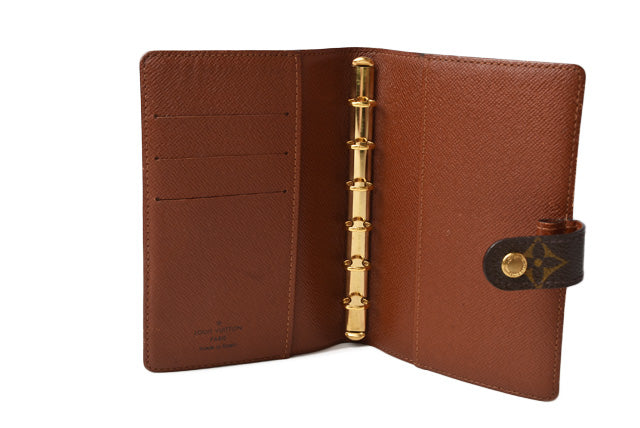 Louis Vuitton Monogram Canvas Agenda PM Notebook Cover R20005