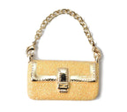Fendi Metal Mamma Bucket Motif Charm Keychain