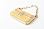 Fendi Metal Mamma Bucket Motif Charm Keychain