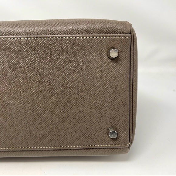 HERMES Kelly35  leather bag
