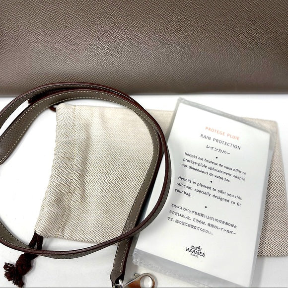 HERMES Kelly35  leather bag