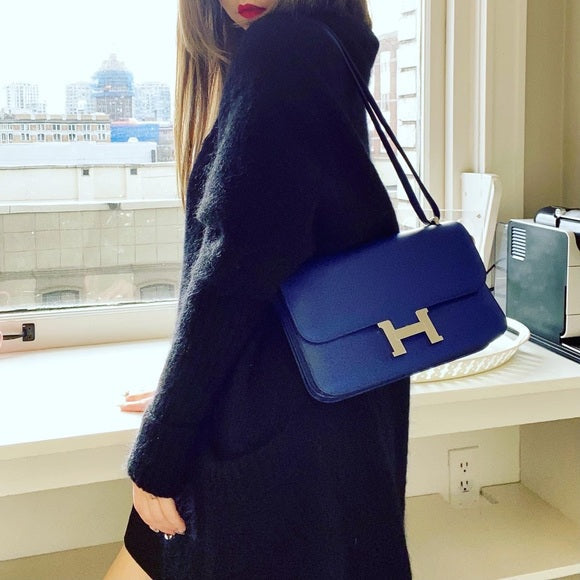 HERMES constance elan leather bag