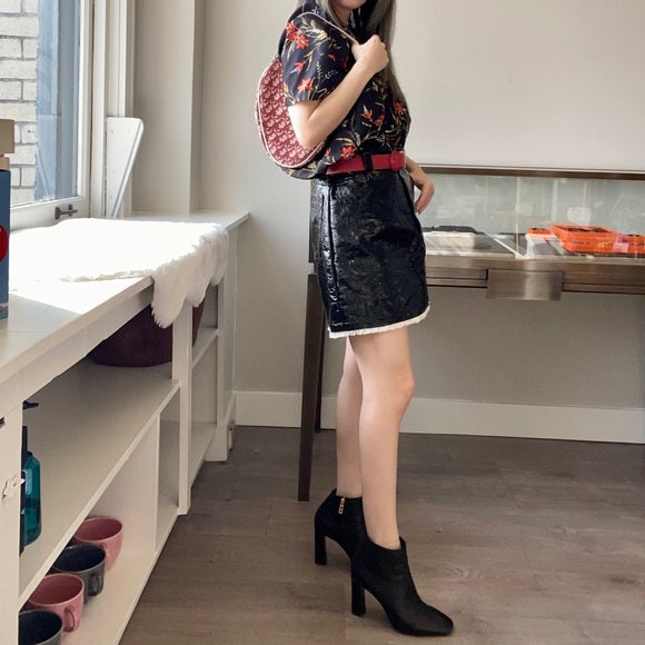 Christian Dior Diorissimo Mini Saddle Bag