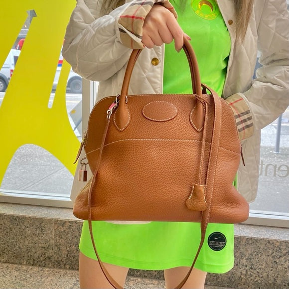 HERMES bolide31 leather bag