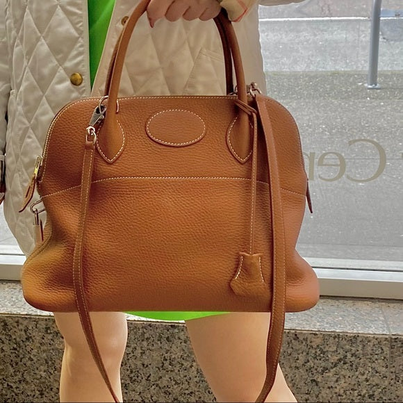 HERMES bolide31 leather bag