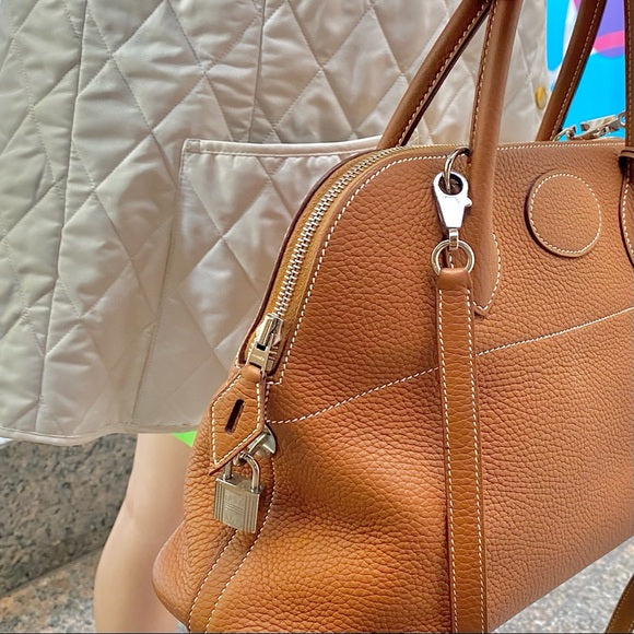 HERMES bolide31 leather bag