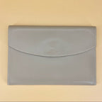 HERMES leather clutch