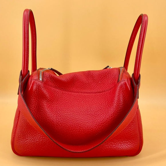 HERMES Lindy26 leather bag