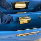 Fendi peekaboo small size leather bag