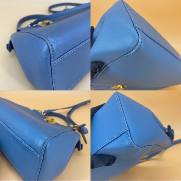 Fendi peekaboo small size leather bag